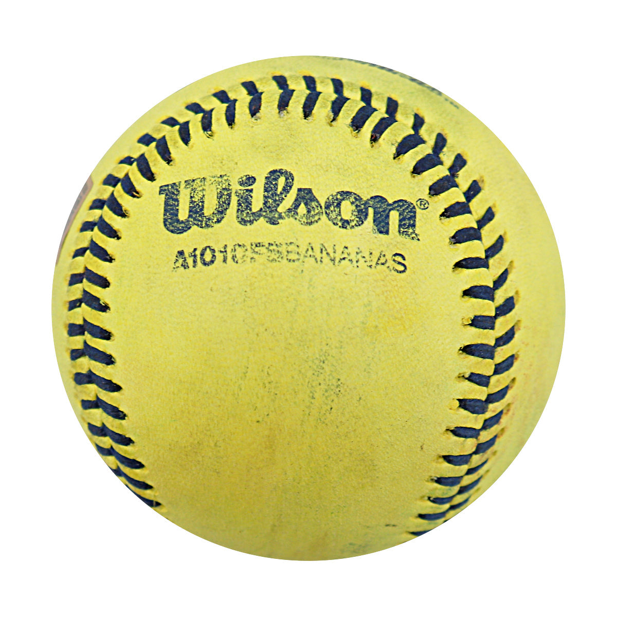 Eric Jones Autographed Game Used Banana Ball w/Case 7.5.25 Fenway Park