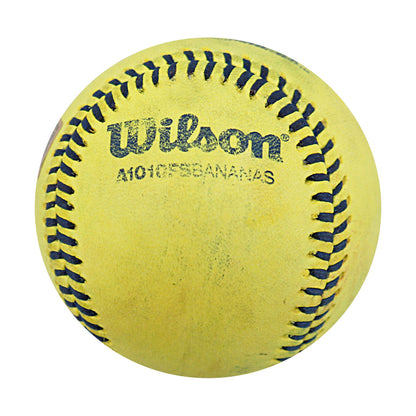 Eric Jones Autographed Game Used Banana Ball w/Case 7.5.25 Fenway Park