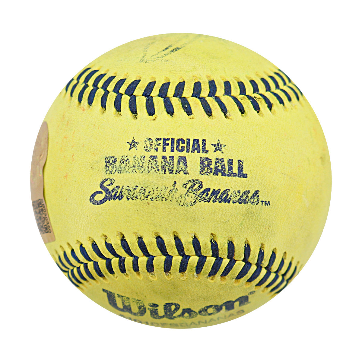 Eric Jones Autographed Game Used Banana Ball w/Case 7.5.25 Fenway Park