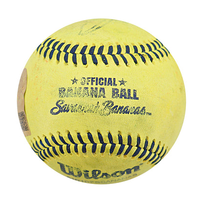 Eric Jones Autographed Game Used Banana Ball w/Case 7.5.25 Fenway Park