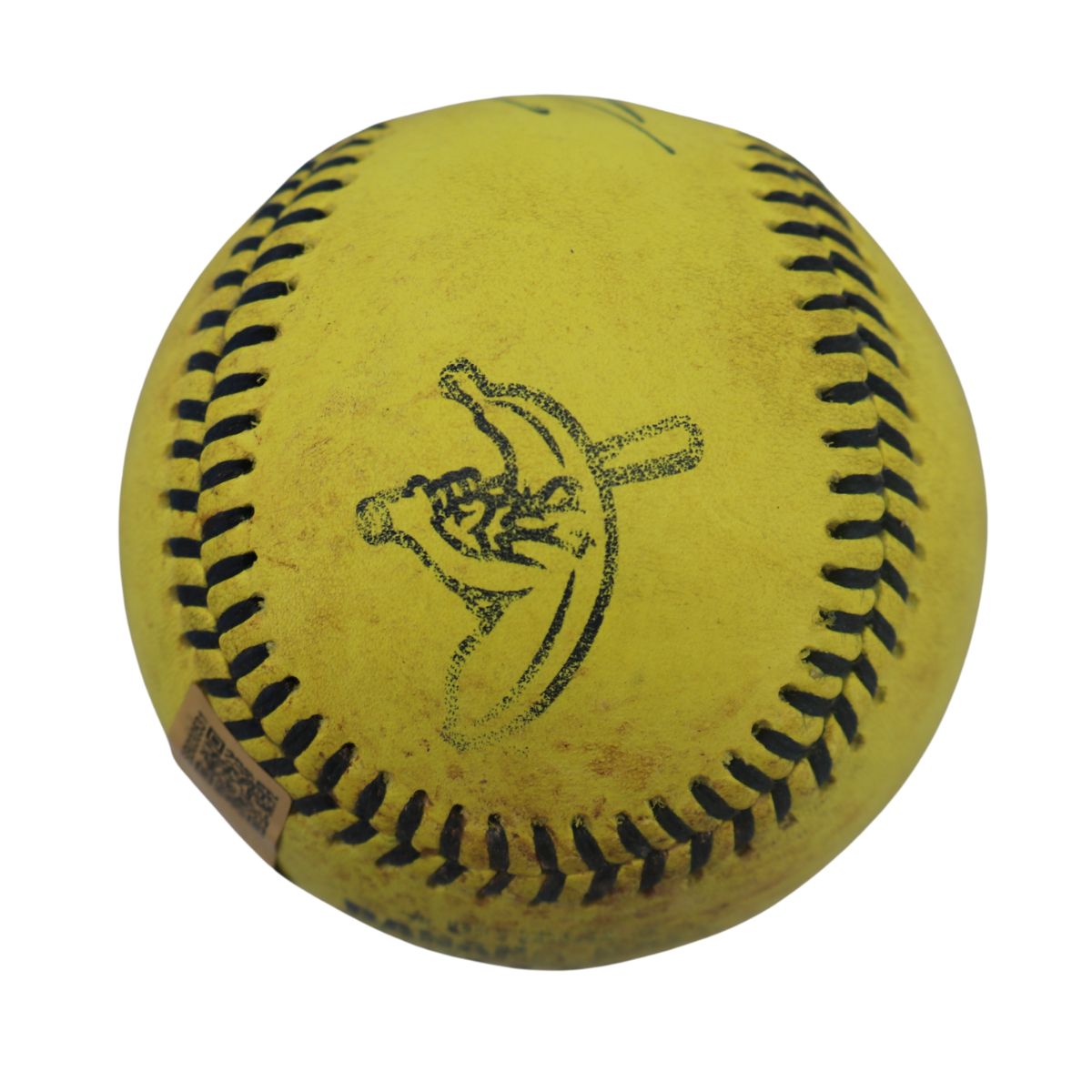 Alexiades & Luigs Autographed GU Banana Ball w/Case 6.13.25 Great American Ball Park 