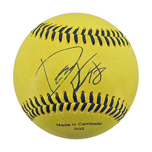 Dan Hosley Autographed Game Used Banana Ball w/Case 6.13.25 Great American Ball Park 