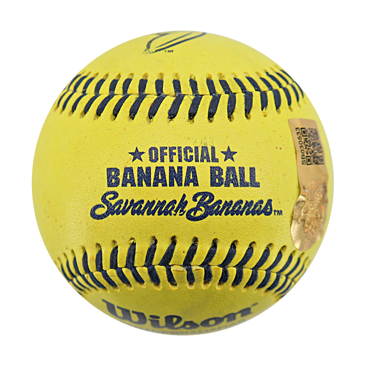 Dan Hosley Autographed Game Used Banana Ball w/Case 6.13.25 Great American Ball Park 
