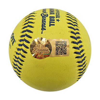 Dan Hosley Autographed Game Used Banana Ball w/Case 6.13.25 Great American Ball Park 