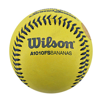 Dan Hosley Autographed Game Used Banana Ball w/Case 6.13.25 Great American Ball Park 
