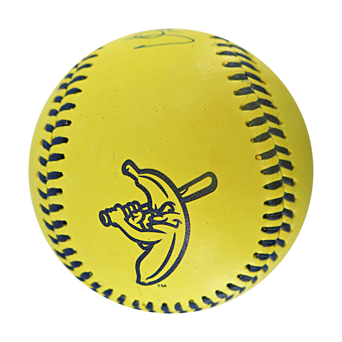 Vinny Castillo Bananas Autographed Official Banana Ball w/Case 8.9.25 Coors Field 