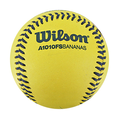 Michael Bourn Bananas Autographed Game Used Official Banana Ball w/Case 9.27.25 Houston, TX 