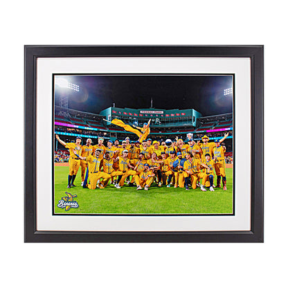 Savannah Bananas FRAMED Team 16x20 Photograph - 2024 at Fenway Park - UNSIGNED