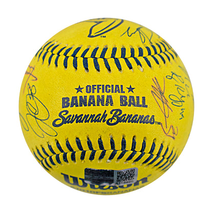 Savannah Bananas 2024 Team Signed Banana Ball