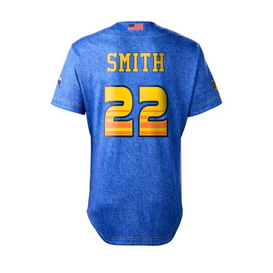 Tailgaters Nelson Smith #22 Player Jersey - Denim