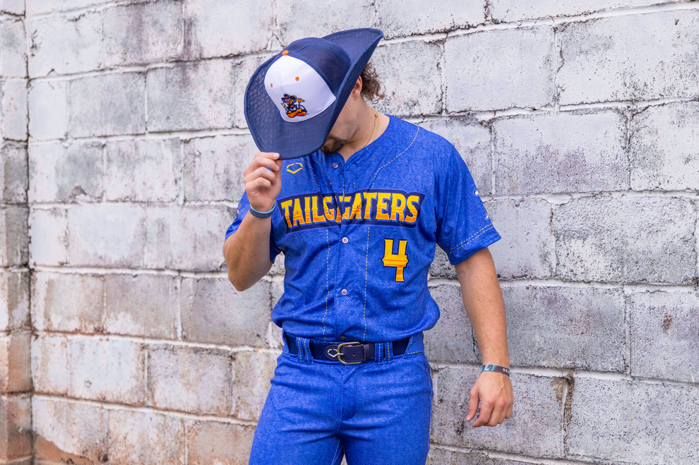 Tailgaters Cowboy Snapback - Navy/White – Banana Ball
