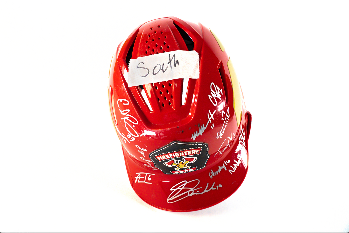 2024 Firefighters Team Signed & Game Worn Helmet