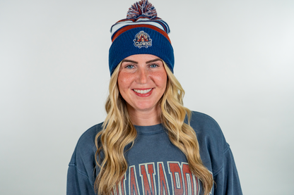 Clowns Classic Striped Beanie