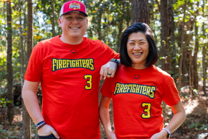 Firefighters EvoShield Shirsey - Red
