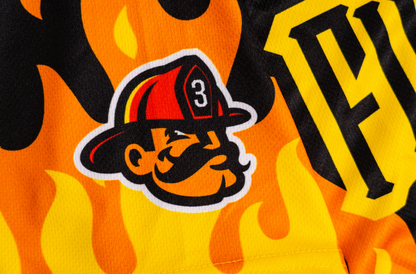 Firefighters EvoShield BBCL Jersey - Black Flame