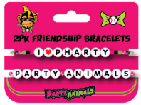 Party Animals I LOVE Pharty Friendship Bracelet Two Pack