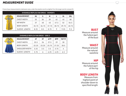 YOUTH Bananas Fan Dress Jersey - Yellow