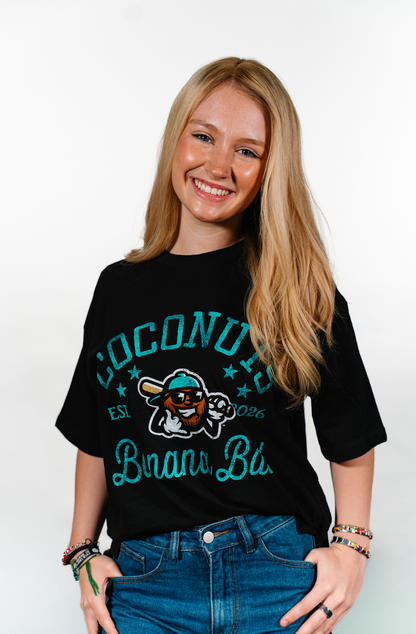 WOMEN'S Coconuts Jade Motley Mid Rise Tee