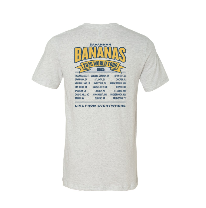 2026 Bananas BBCL World Tour Tee