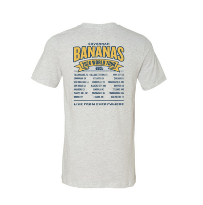 2026 Bananas BBCL World Tour Tee