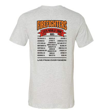 2026 Firefighters BBCL World Tour Tee