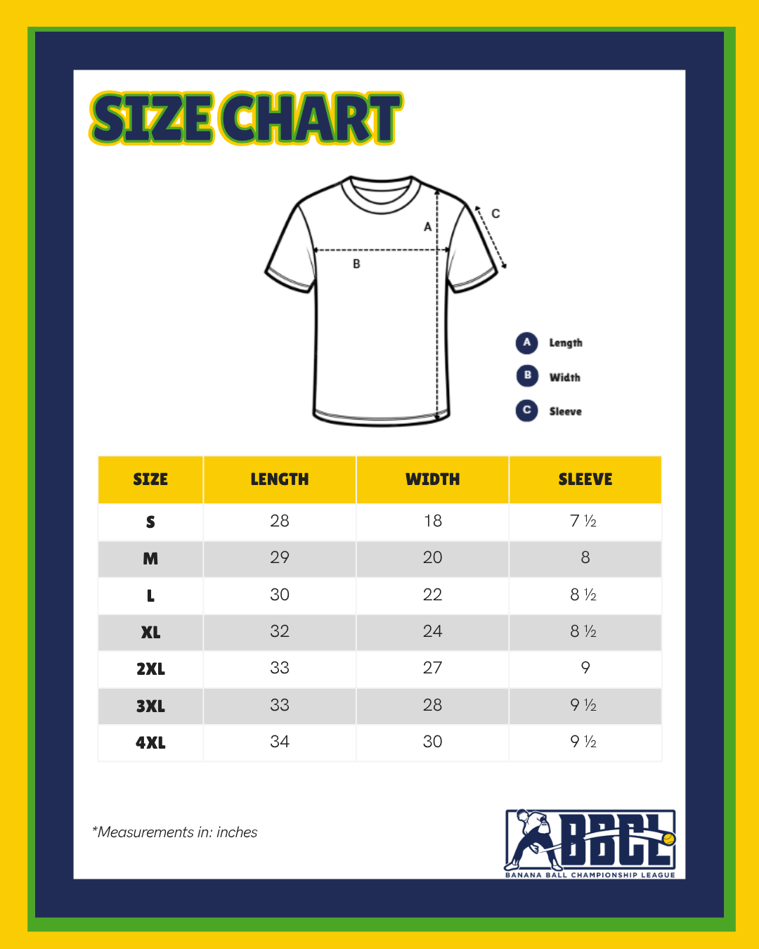 Bananas EvoShield Short Sleeve Shirsey - Yellow
