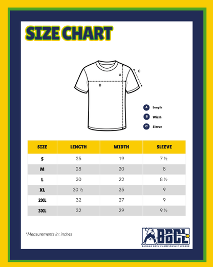 Banana Bowl 2026 Blue84 DC Matchup Tee