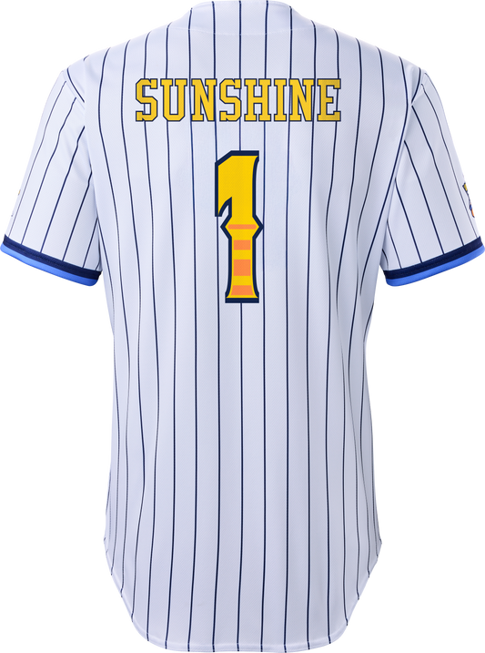 Tailgaters Jonathan Luders "Sunshine" #1 Evoshield Jersey - Pinstripe