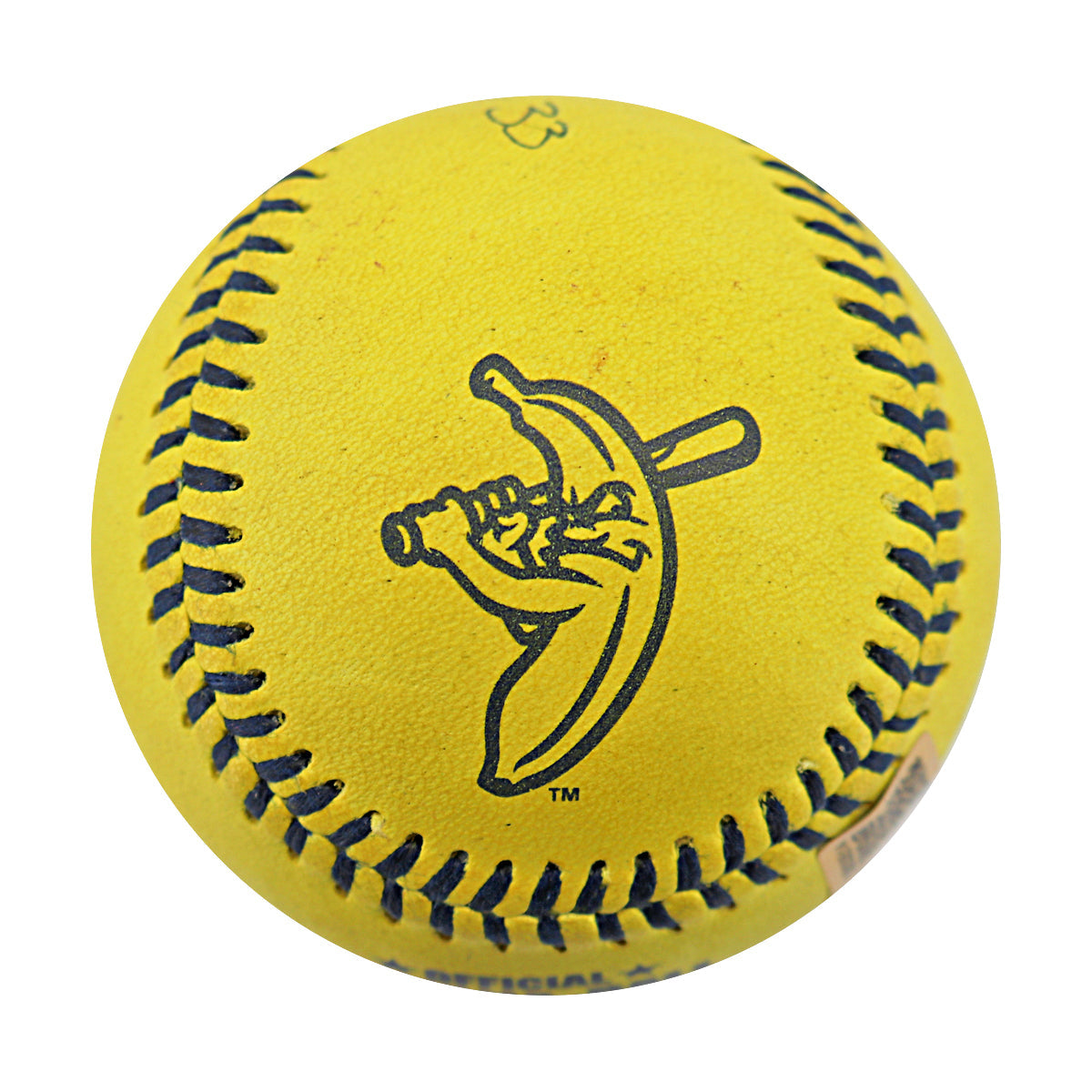 Tre Jones Autographed Game Used Banana Ball w/Case 6.14.25 Great American Ball Park 