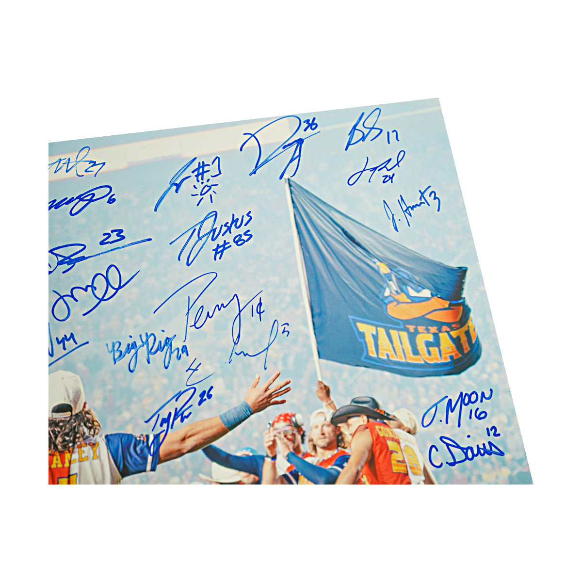 Texas Tailgaters 2026 Team Signed 16x20 Photograph