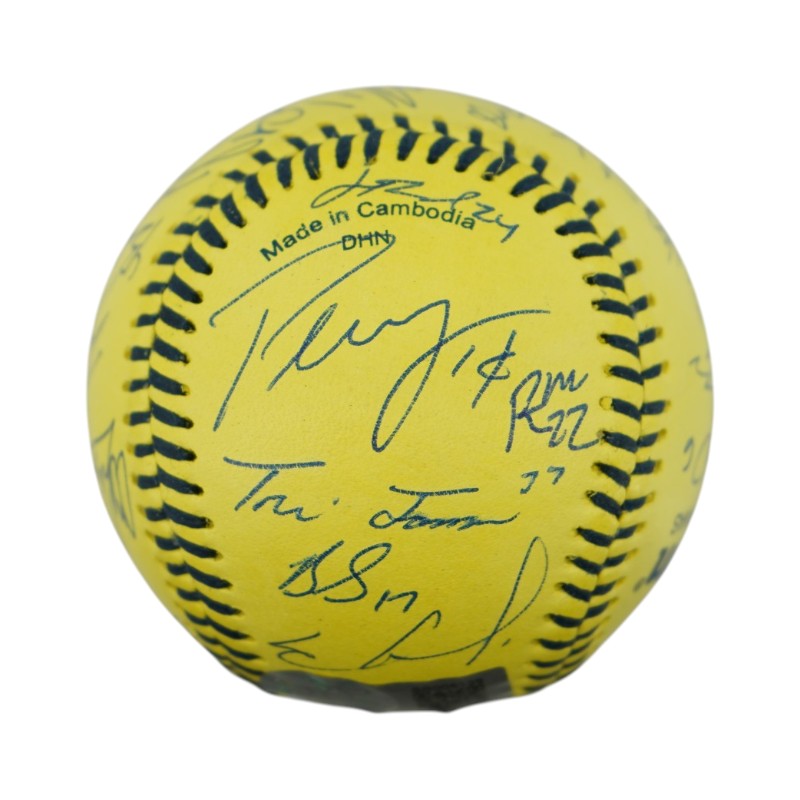 Texas Tailgaters 2026 Team Signed Official Banana Ball