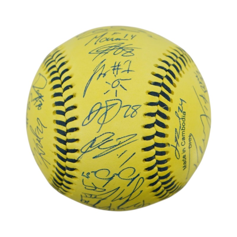 Texas Tailgaters 2026 Team Signed Official Banana Ball