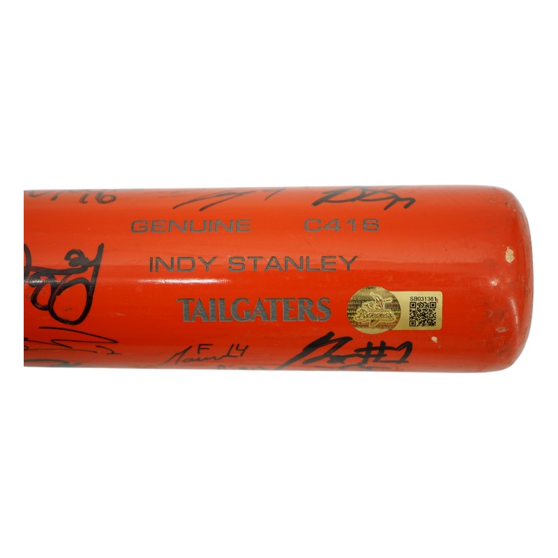 Texas Tailgaters 2026 Team Signed Used LS Genuine C416 Bat