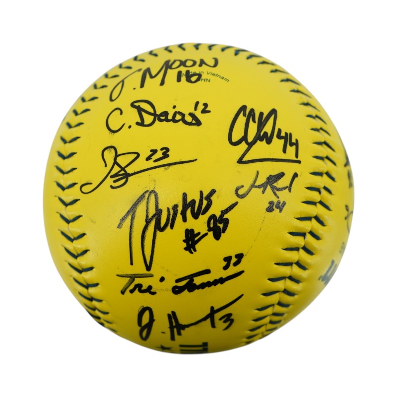 Texas Tailgaters 2026 Team Signed Oversized Banana Ball