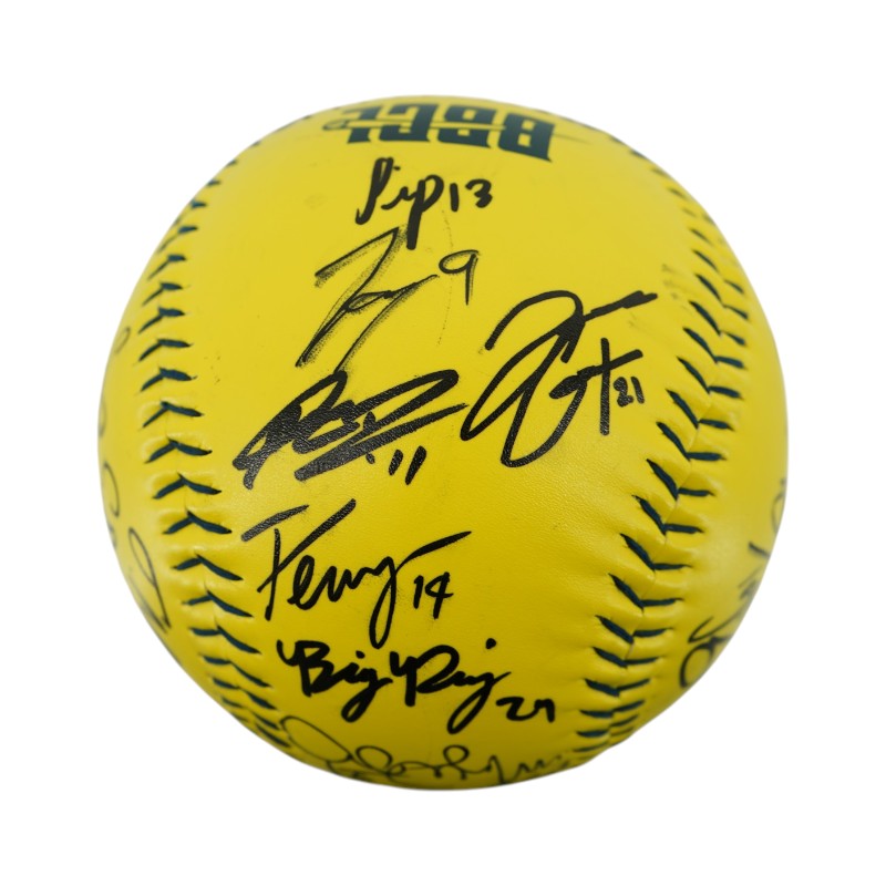 Texas Tailgaters 2026 Team Signed Oversized Banana Ball