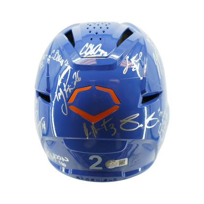 Texas Tailgaters 2026 Team Signed Used Batting Helmet
