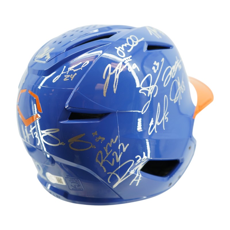 Texas Tailgaters 2026 Team Signed Used Batting Helmet