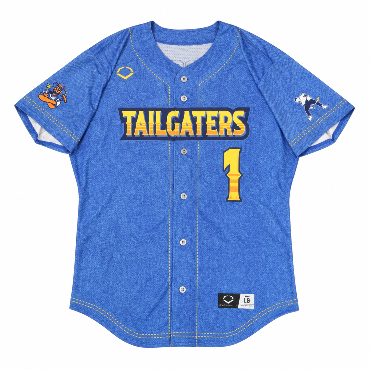 Jon Luders 'Sunshine' Texas Tailgaters Game Worn May 2, 2026 Jersey at Texas A&M