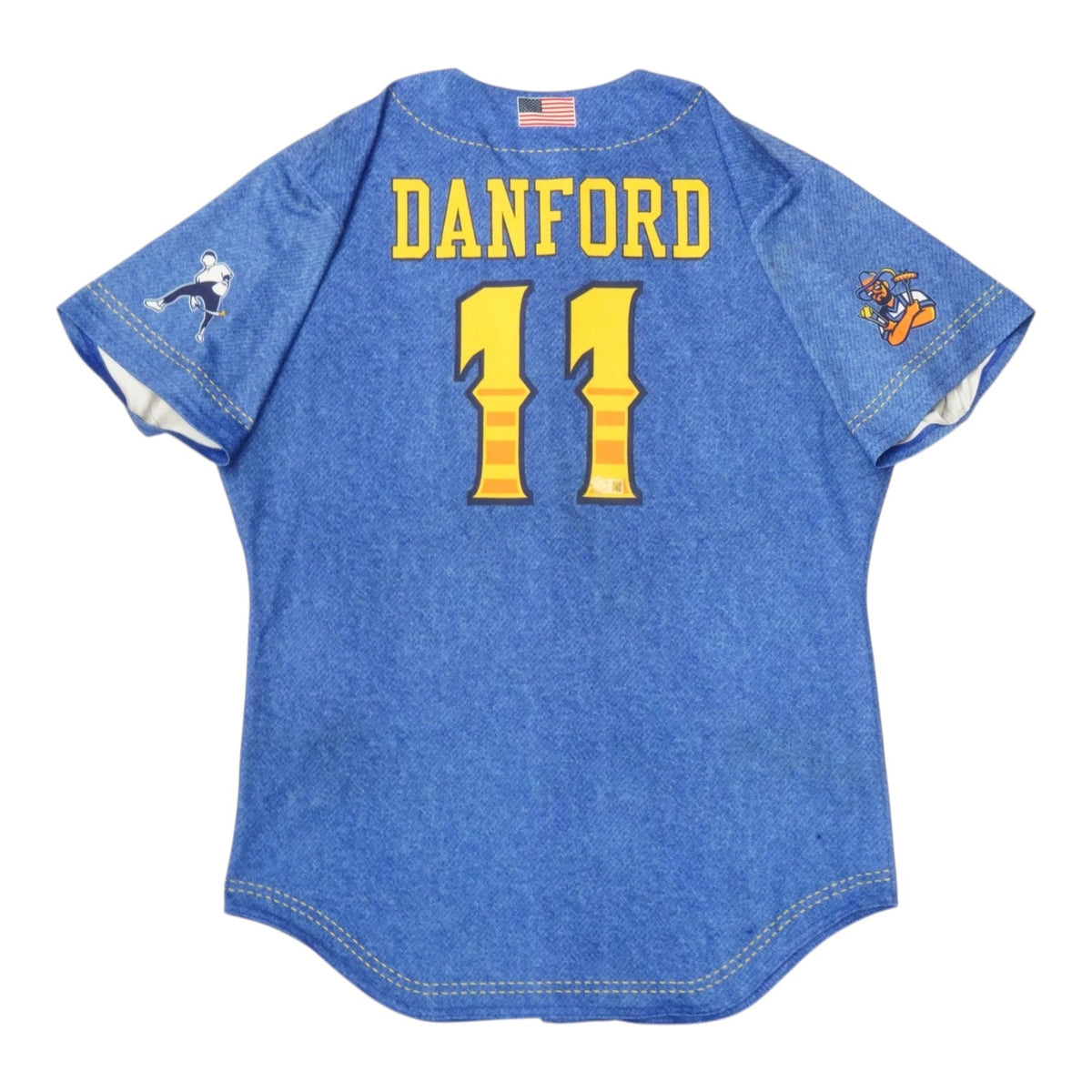 Mac Danford Texas Tailgaters Game Worn May 2, 2026 Jersey at Texas A&M