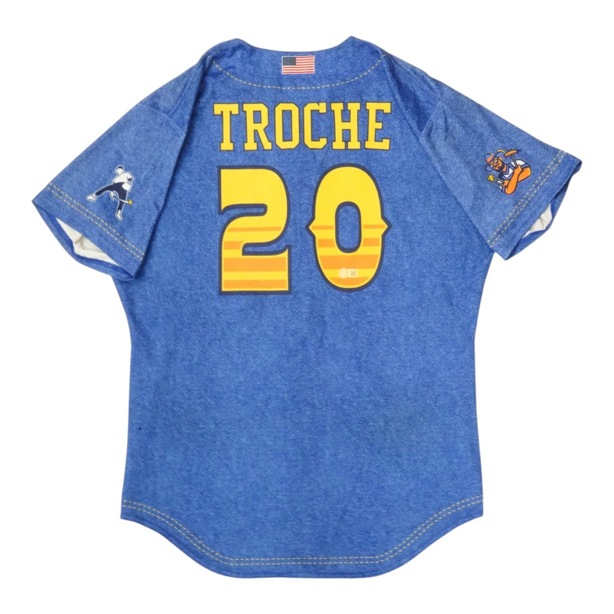 Darius Troche Texas Tailgaters Game Worn May 2, 2026 Jersey at Texas A&M