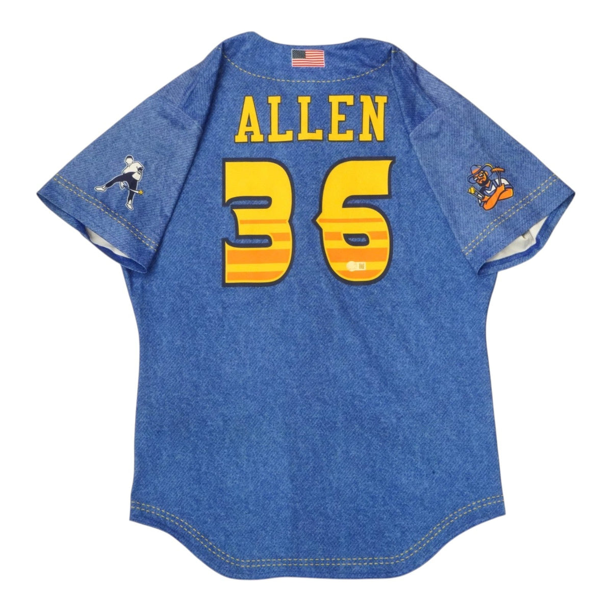 Brett Allen Texas Tailgaters Game Worn May 2, 2026 Jersey at Texas A&M