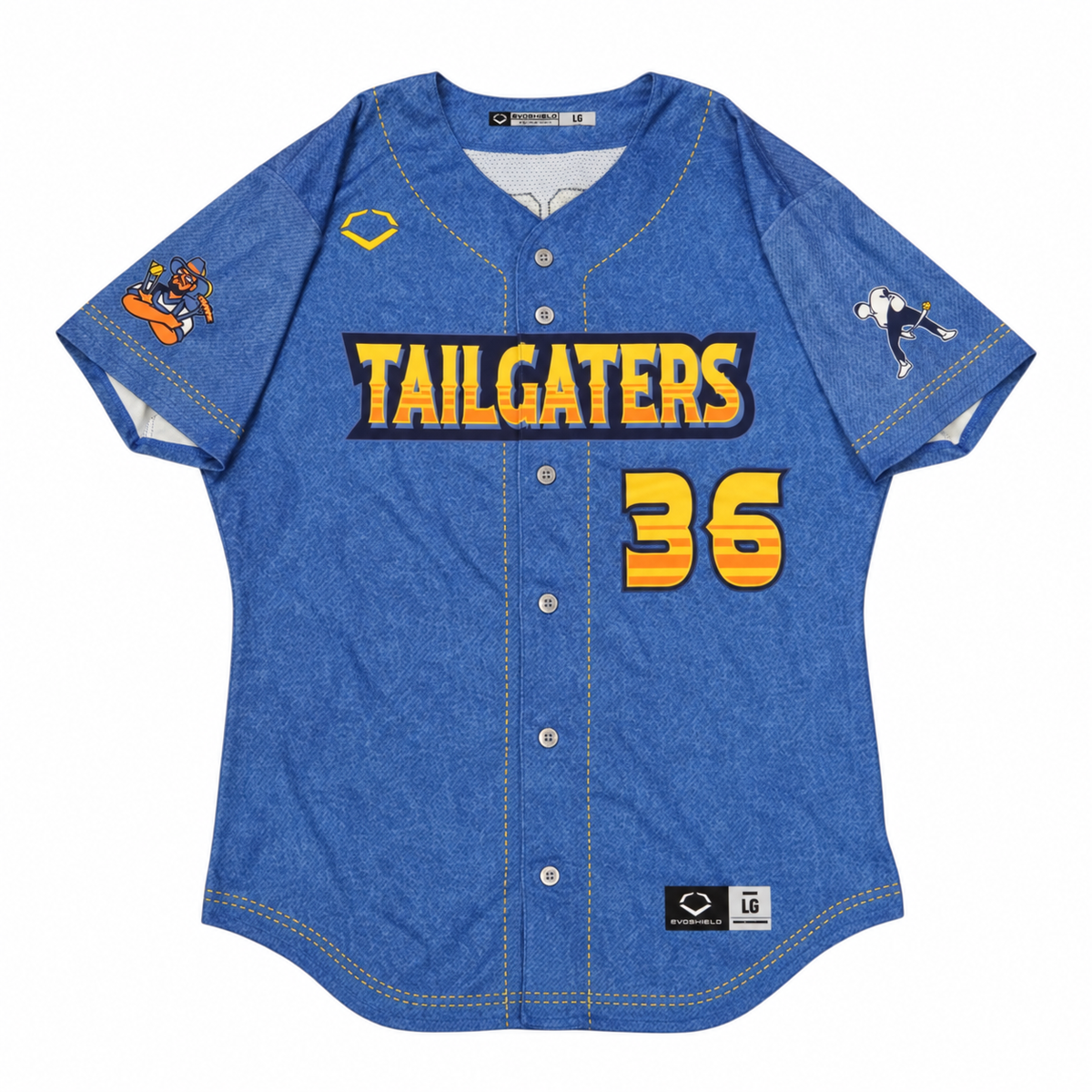 Brett Allen Texas Tailgaters Game Worn May 2, 2026 Jersey at Texas A&M