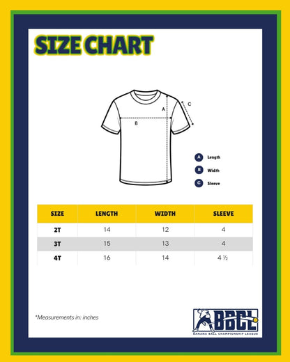 TODDLER Bananas Short Sleeve Primary Logo Tee - Pink