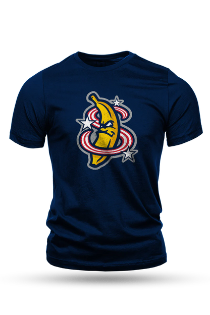 Bananas Short Sleeve Stars and Stripes Tee - Navy