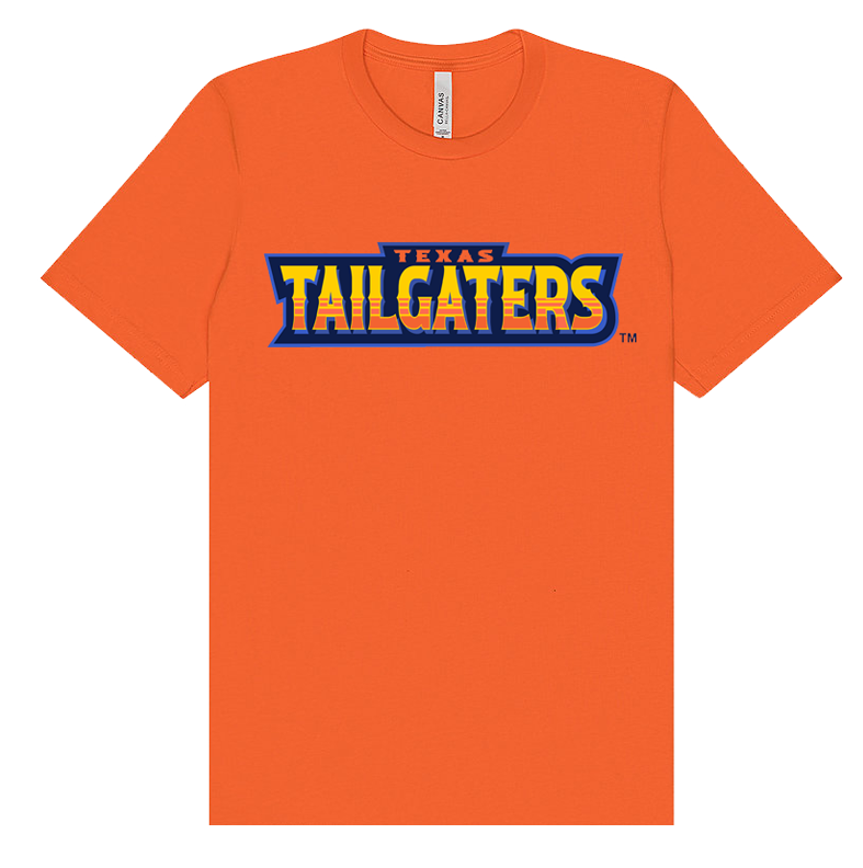 Tailgaters Wordmark T-Shirt - Orange
