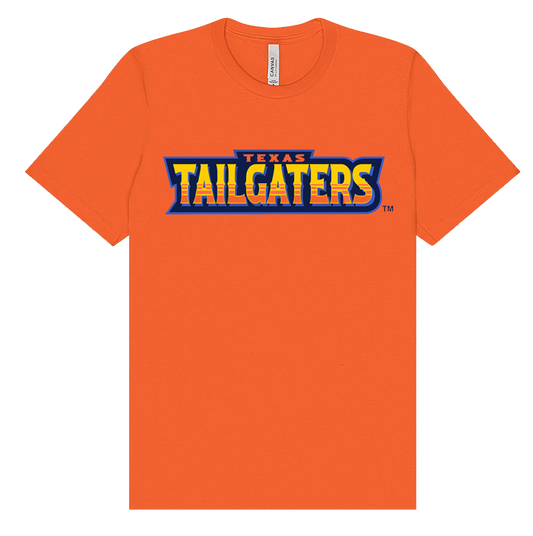 Tailgaters Wordmark T-Shirt - Orange