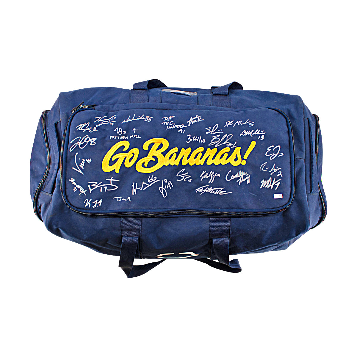 Savannah Bananas 2024 Team Signed Evoshield Equipment Bag - Approximately 31"x17"x12"