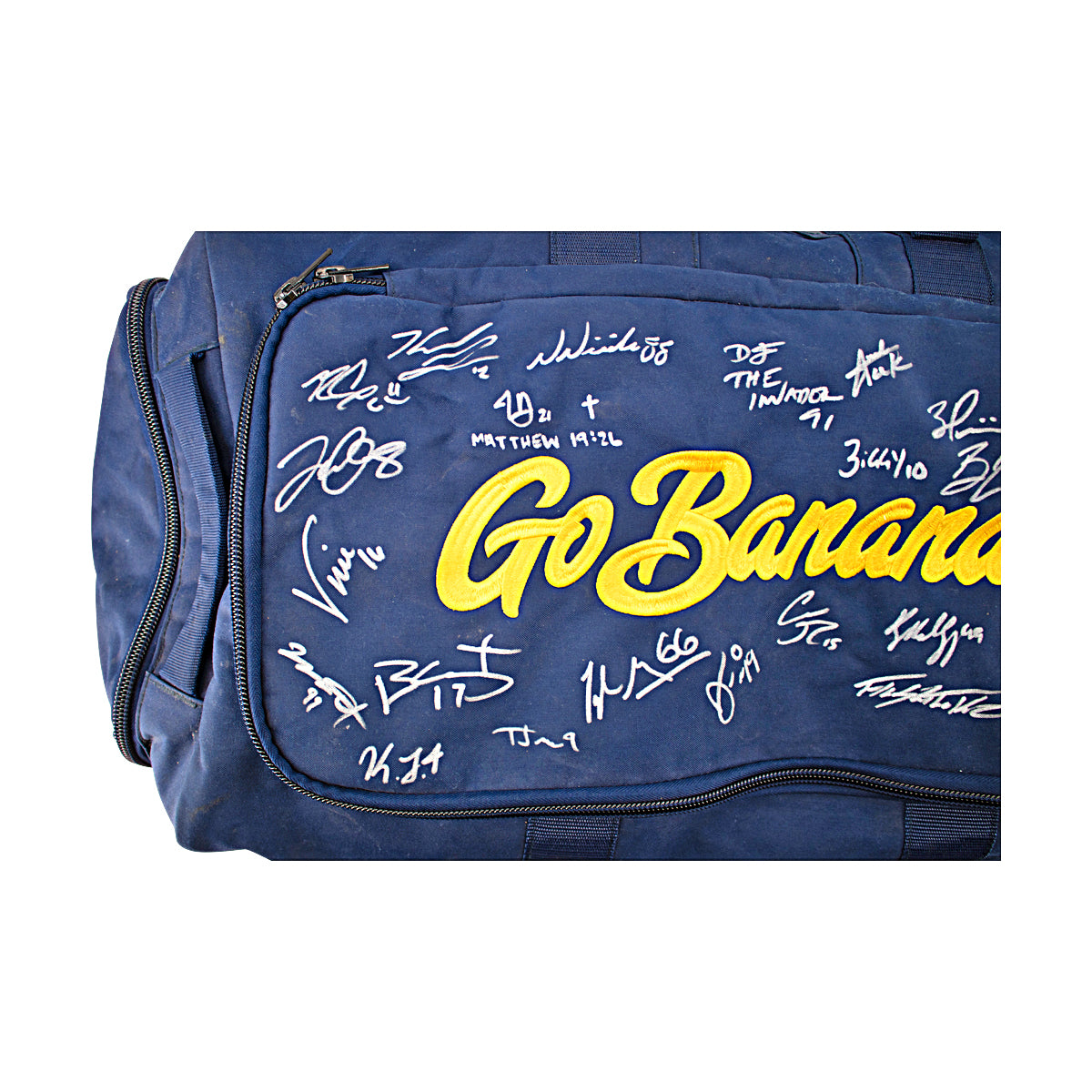 Savannah Bananas 2024 Team Signed Evoshield Equipment Bag - Approximately 31"x17"x12"