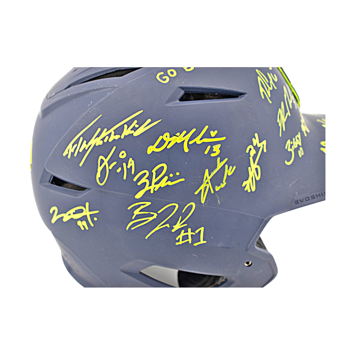 Bananas Team Signed Collectible Helmet