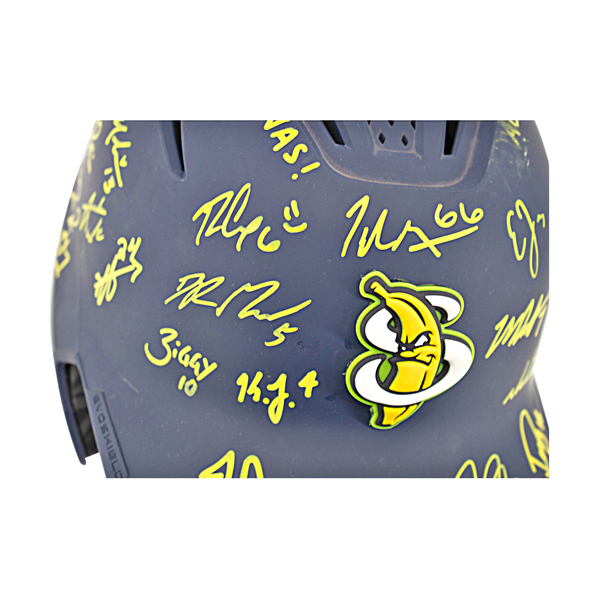 Bananas Team Signed Collectible Helmet